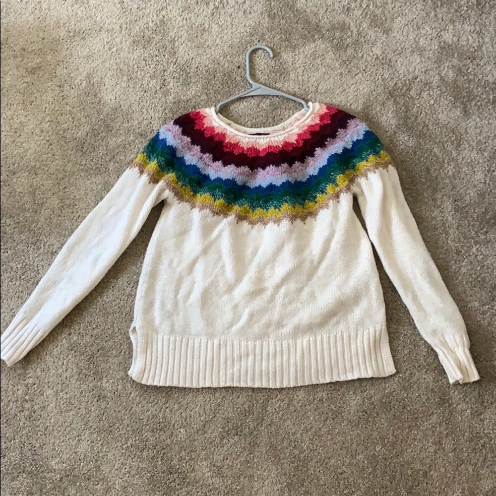 Colorful sweater